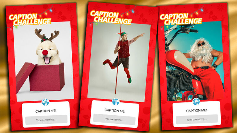 Caption Challenge Christmas Edition